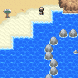 40番水道の出現率とマップ｜ポケモンハートゴールド・ソウルシルバー