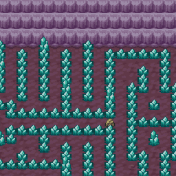 ハナダのどうくつ（2F）の出現率とマップ｜ポケモンハートゴールド